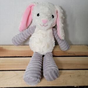 Way To Celebrate! Plush Grey & White Bunny